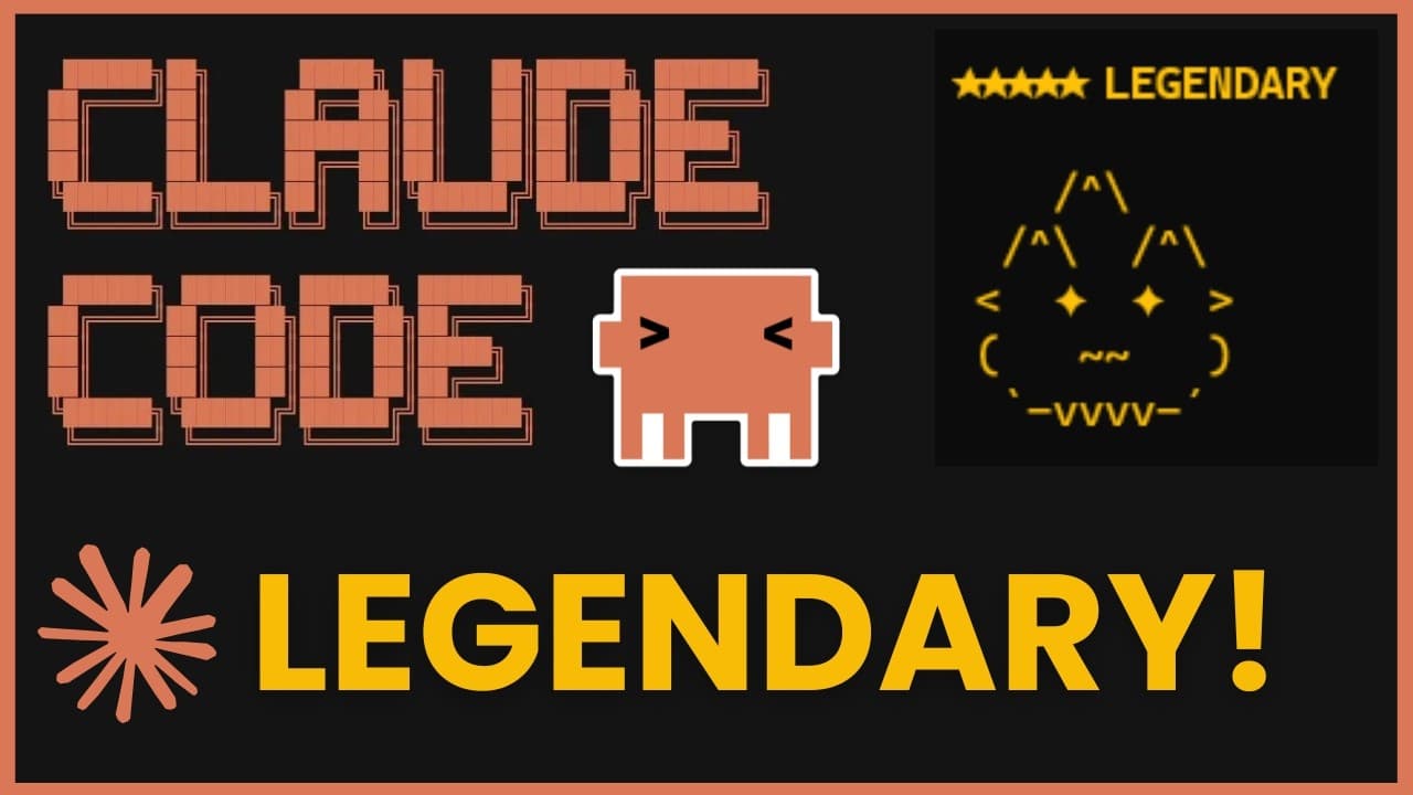 I Hatched a Legendary Pet Inside Claude Code... Here's How You Can Too (/buddy)