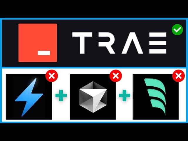 FREE Trae AI IDE Beats Cursor & Windsurf?! (FREE Sonnet 3.5!)🤖ByteDance TikTok AI Coding Agent